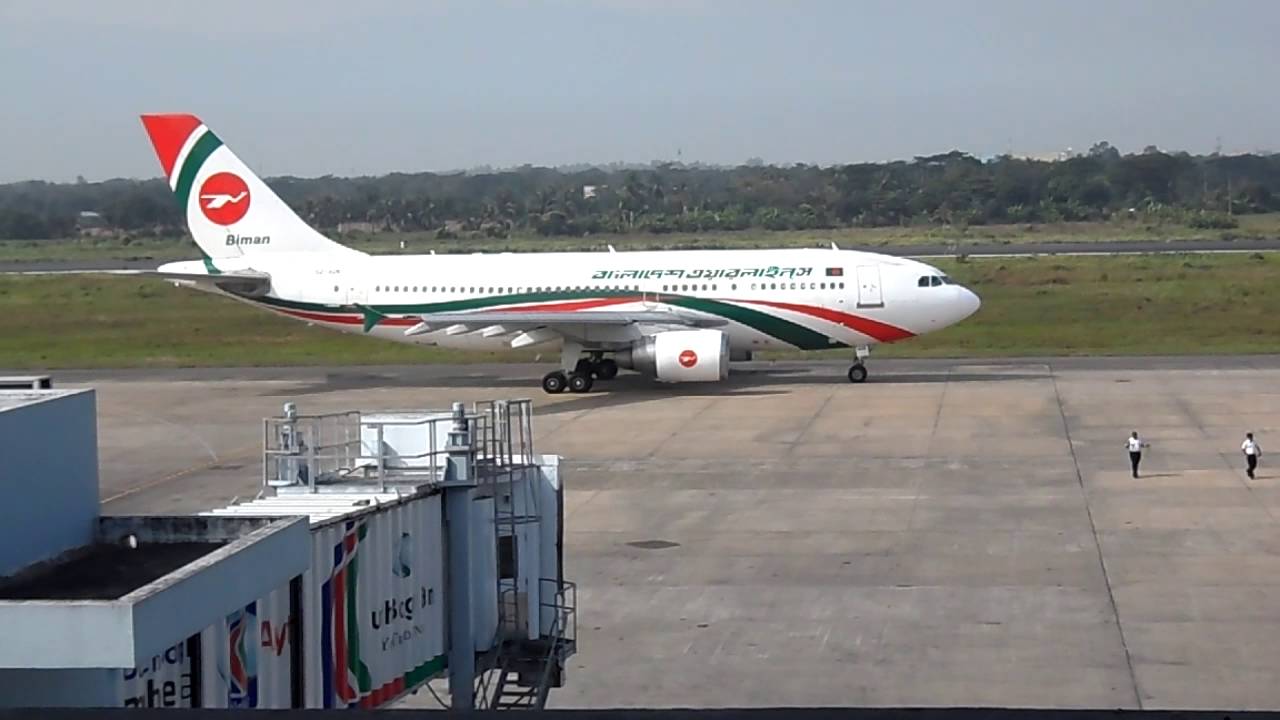 Biman Bangladesh Airlines A310. Registration number S2-ADK