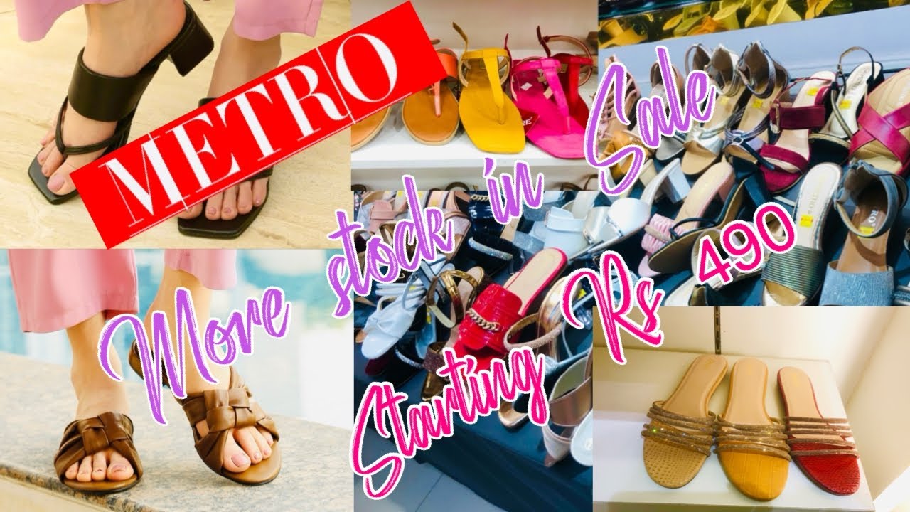 Metro shoes 50% off summer sale 2022 | Metro shoes mid summer sale