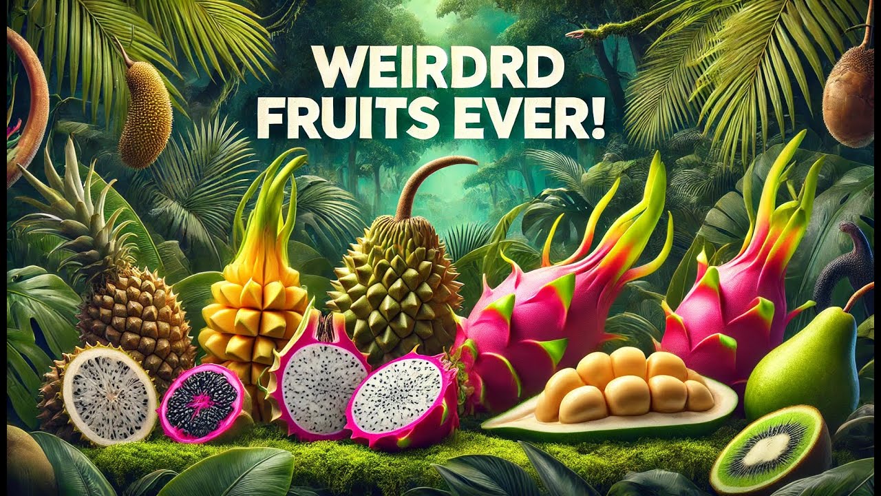 🌍🍇 5 Most Unique Fruits You MUST Try! 🍈🍉