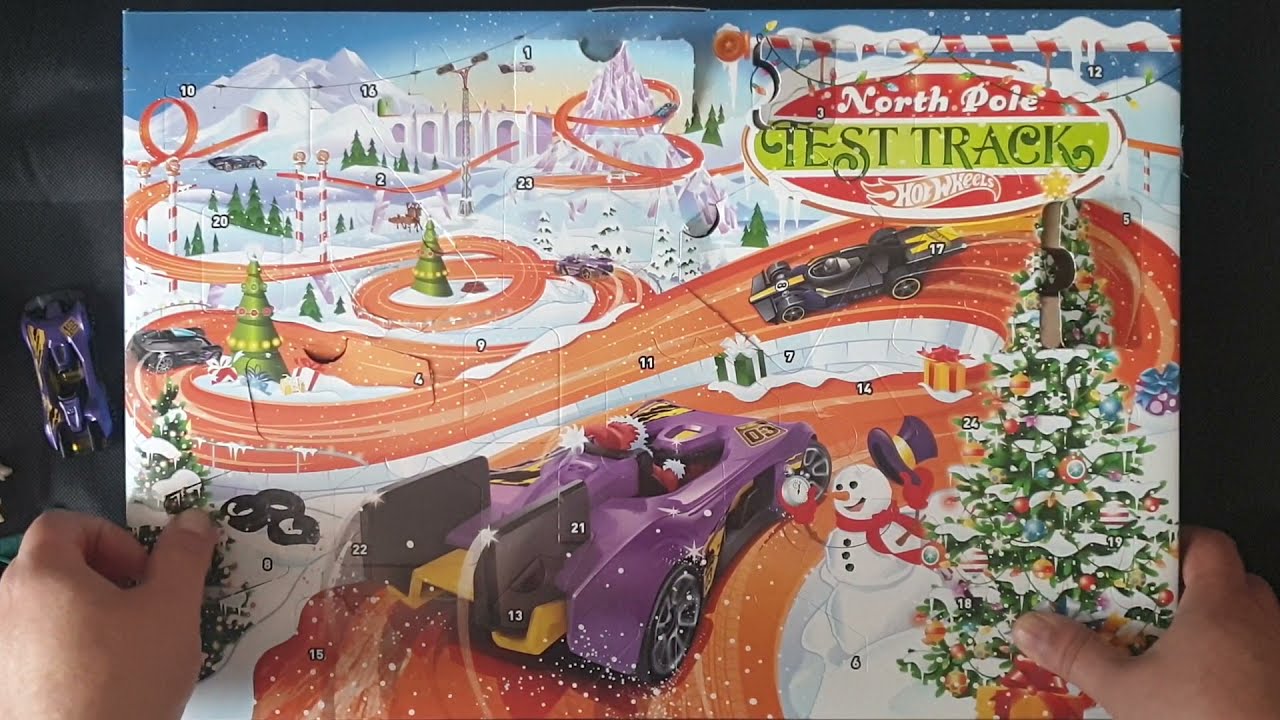 HOT WHEELS Advent Calendar Unboxing