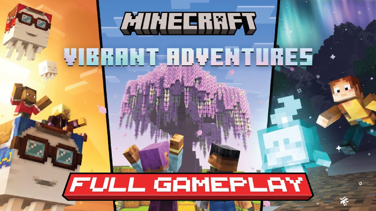 Vibrant Adventures - Full Gameplay | Minecraft Bedrock Map