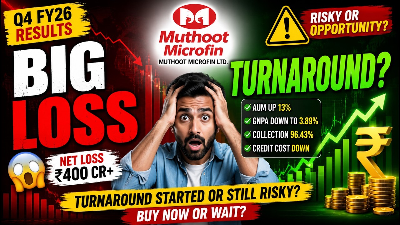 Muthoot Microfin Q4 Results 😱 Big Loss but Turnaround Coming?