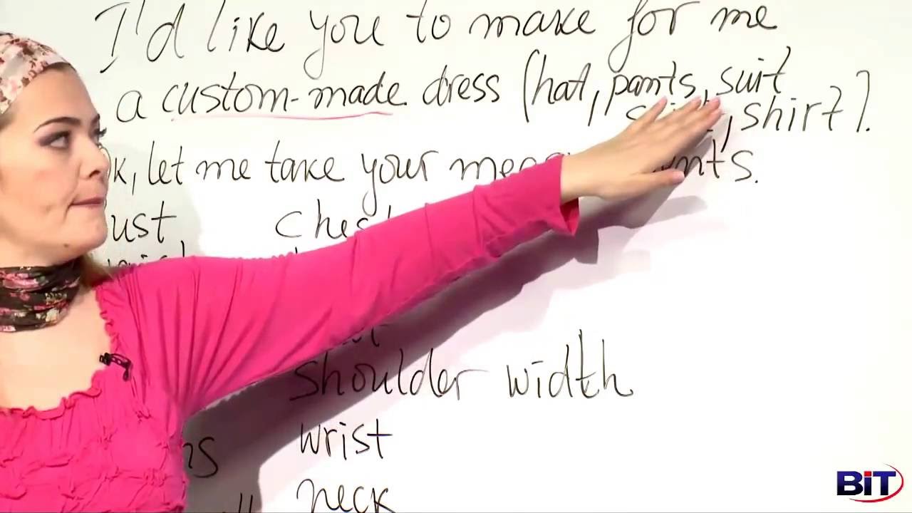 В шивашкото ателие / At the tailor shop - Учи английски с Николая, Еп. 28, Сезон 4,