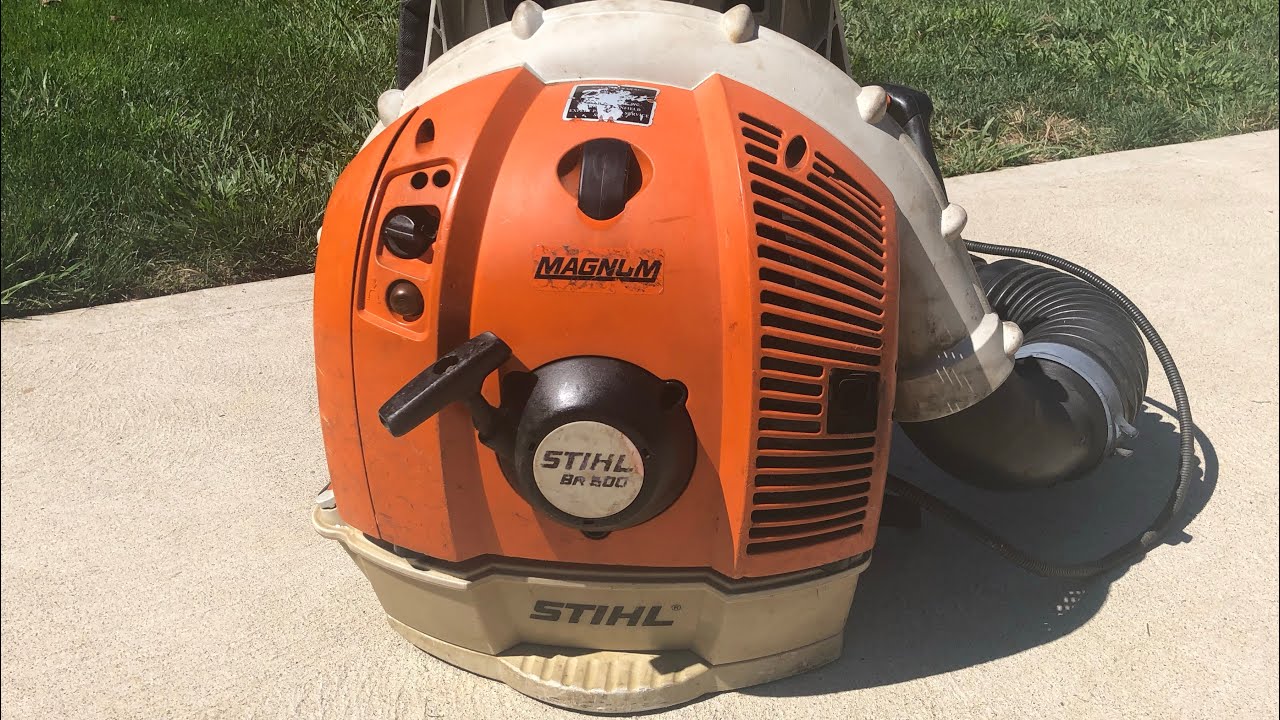 Stihl BR-600 Engine Rebuild