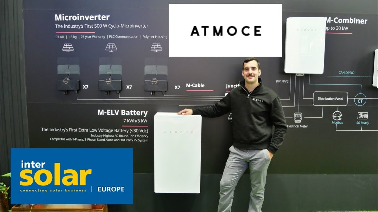 ENPHASE Endgegner: Atmoce 600W Mikrowechselrichter AC Speicher auch zum Nachrüsten deutscher CEO