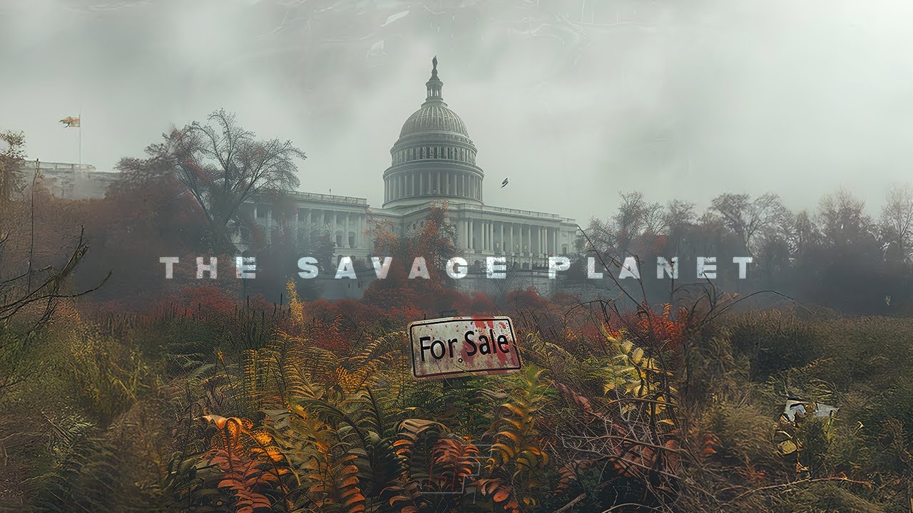The Savage Planet | Dark Relaxing Ambient Music for Peaceful Solitude | Best For Study, Work