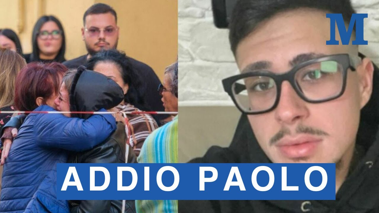 Palermo dà l'ultimo saluto a Paolo Taormina, le immagini dei funerali del ragazzo 21enne ucciso