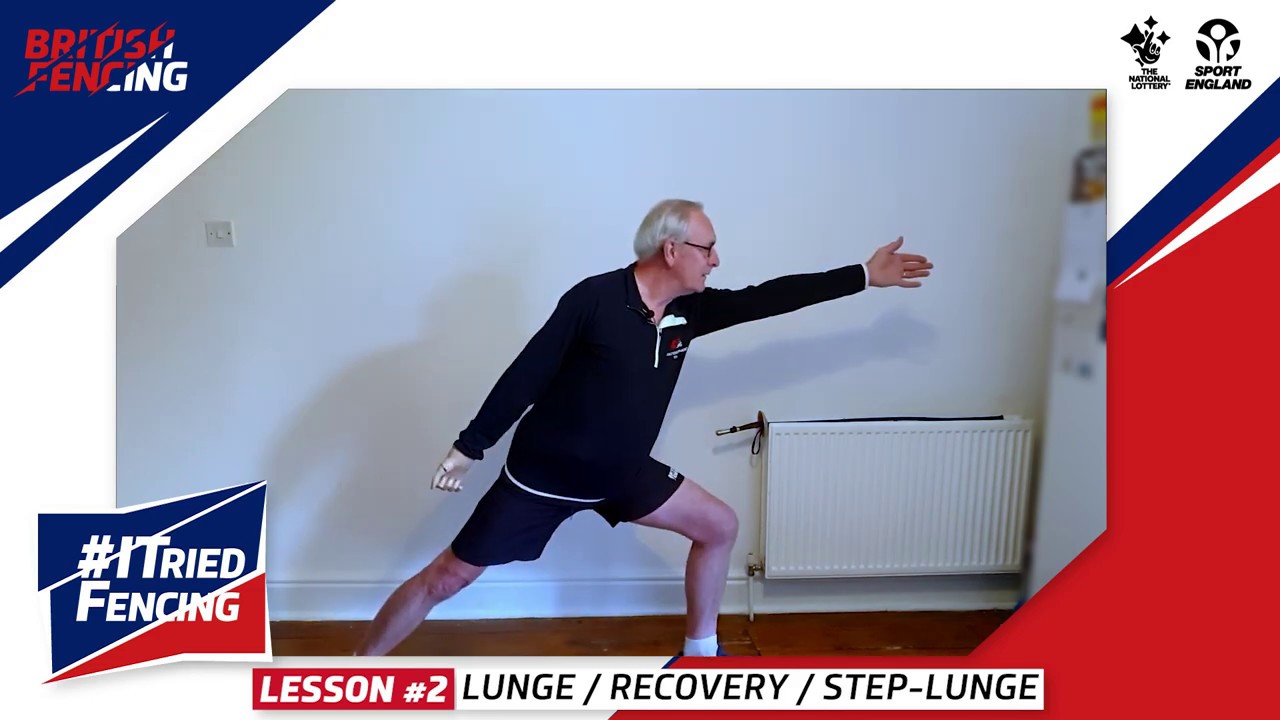 4. I Tried Fencing: How to LUNGE
