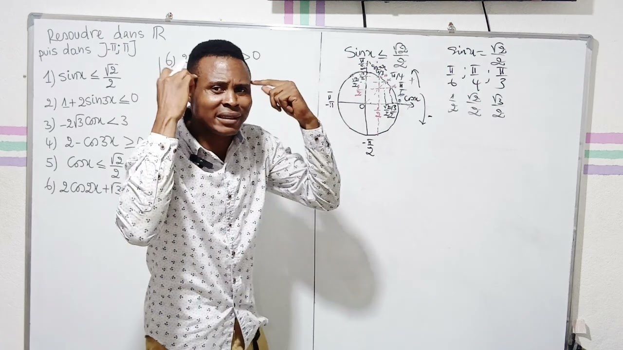 Résoudre les inéquations trigonométriques facilement 