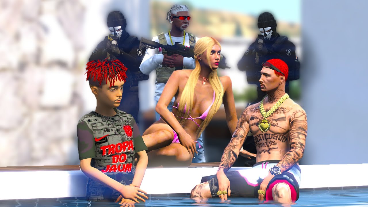 GTA VI: VIDA DO CRIME | BRANKILIN INVADIU A CASA DA BARBIE SORTE QUE EU ESTAVA LA | EP#72