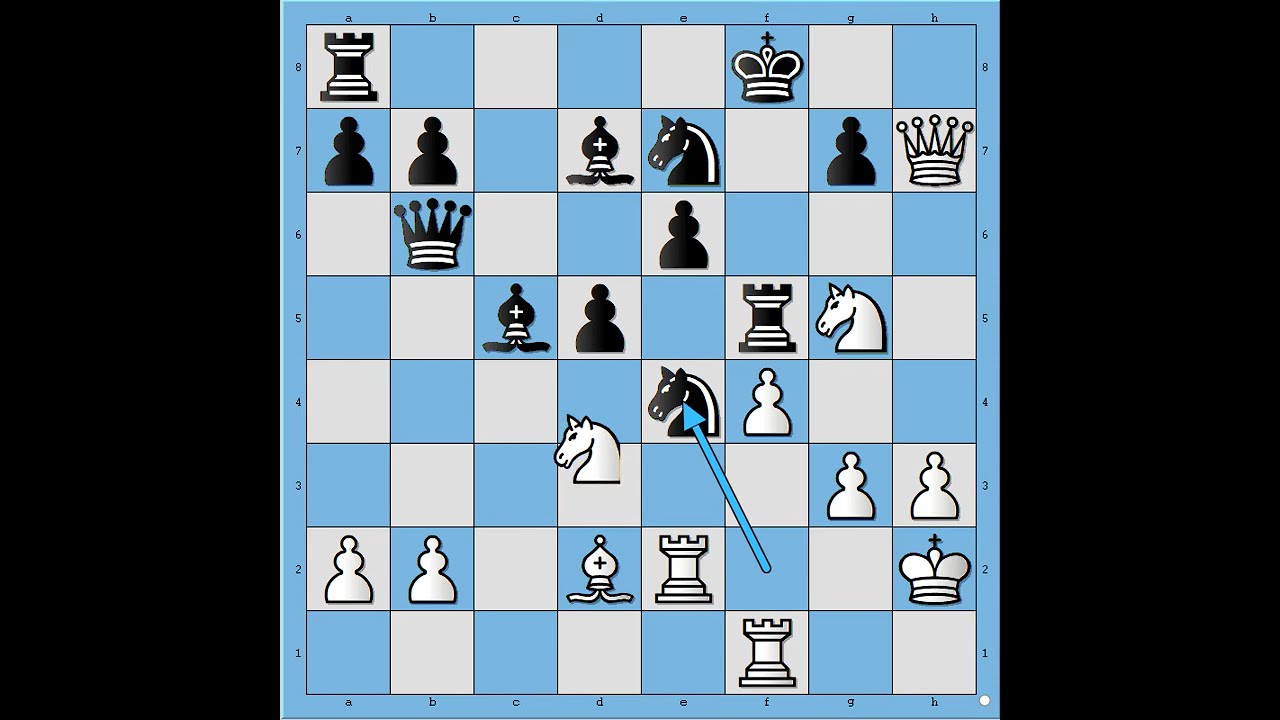 Lavovska borba u egzibicionom okršaju u Francuskoj odbrani 💫💫💫💫  TAL vs WALLIS #3647