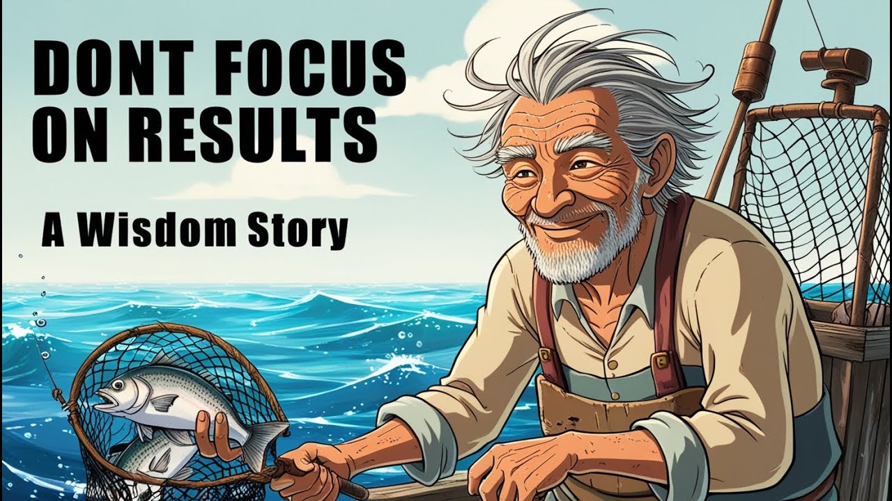 DONT FOCUS ON RESULTS | THE FISHERMAN'S WISDOM | A WISDOM STORY | LIFE LESSON