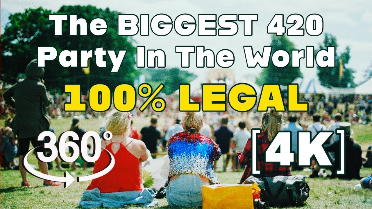 [360 VR] Celebrating 420! World's Biggest LEGAL Cannabis Party with Erykah Badu