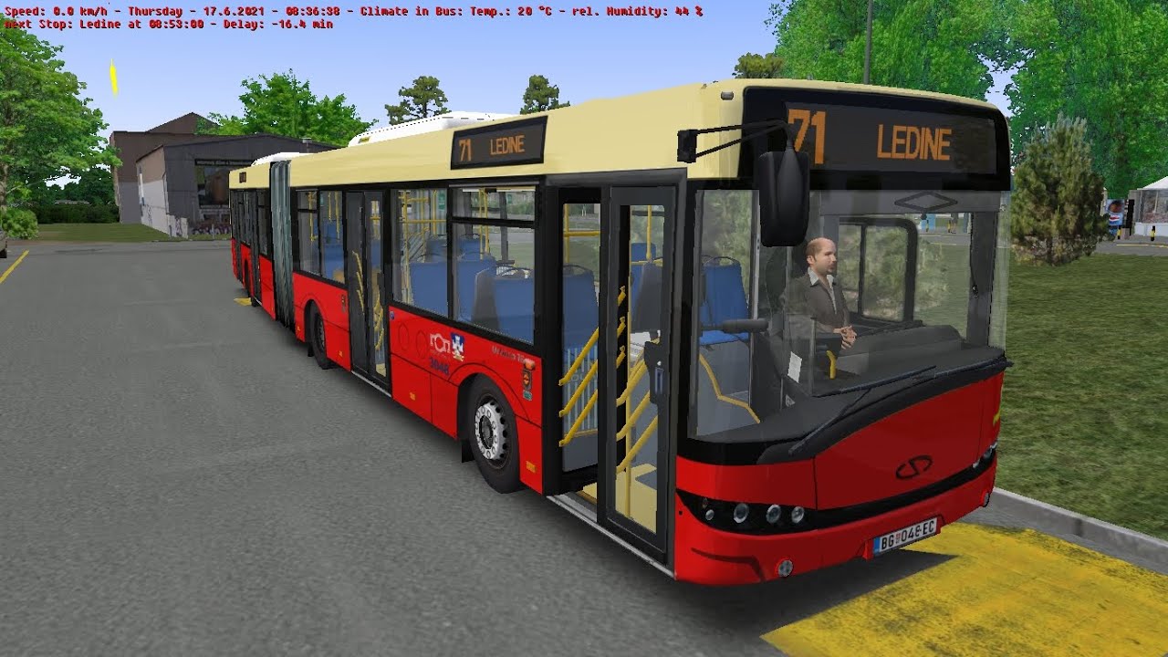 Omsi 2 Belgrade Line 71 From Zeleni Venac To Ledine With Solaris Urbino 18