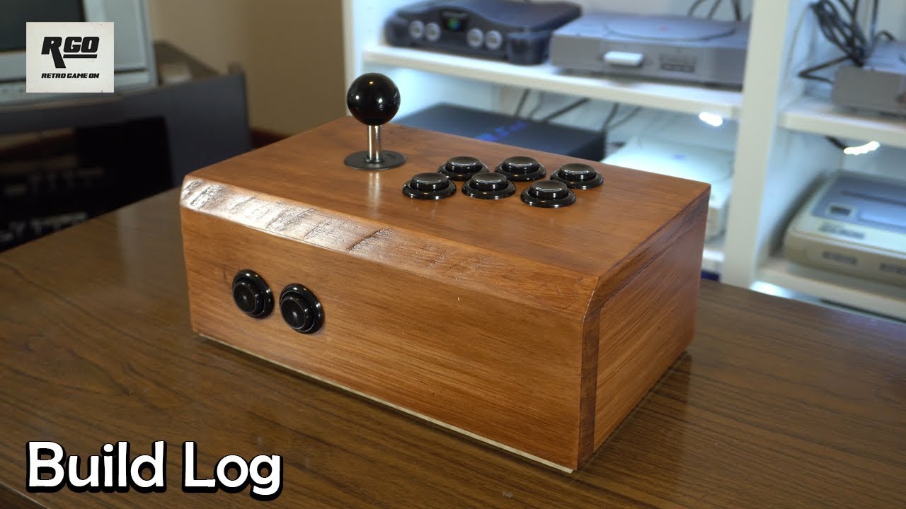 DIY Wood RetroPie Arcade Stick: Build Log