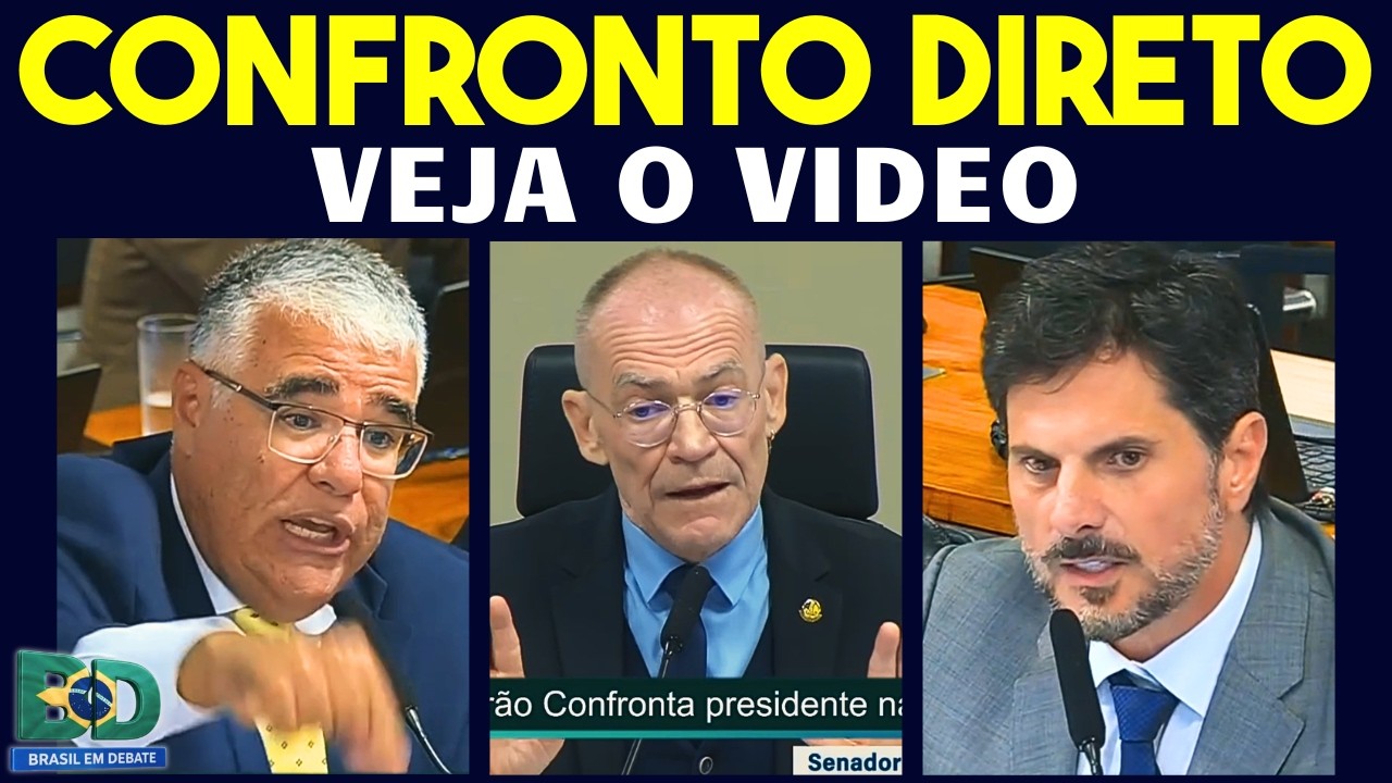 Girão e Marcos do Val ENFRENTAM presidente da CPMI após BLINDAGEM de esposa de MORAES