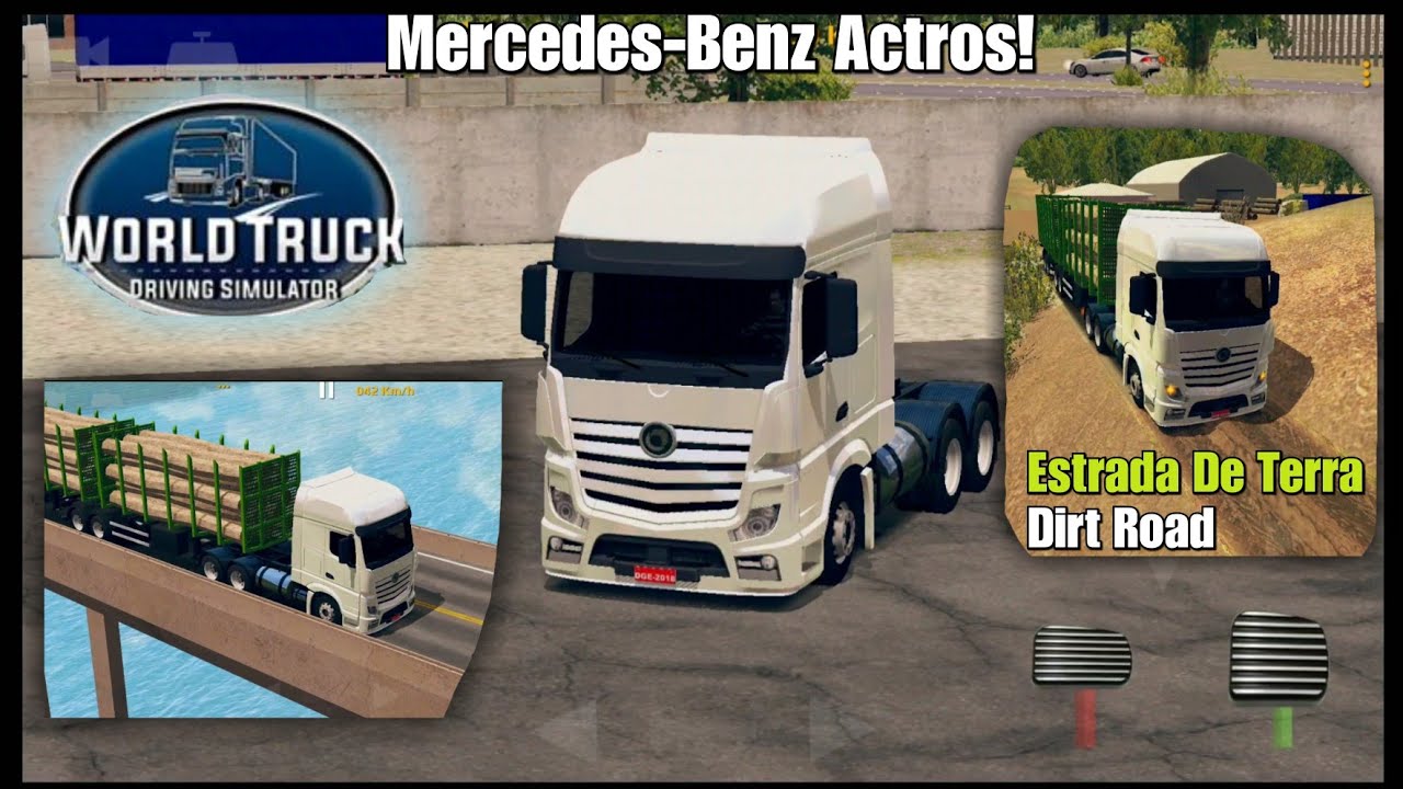 World Truck Driving Simulator Update! Atualizaçáo! September 2018 - (3/3) (Dirt Road/Estrada Terra)