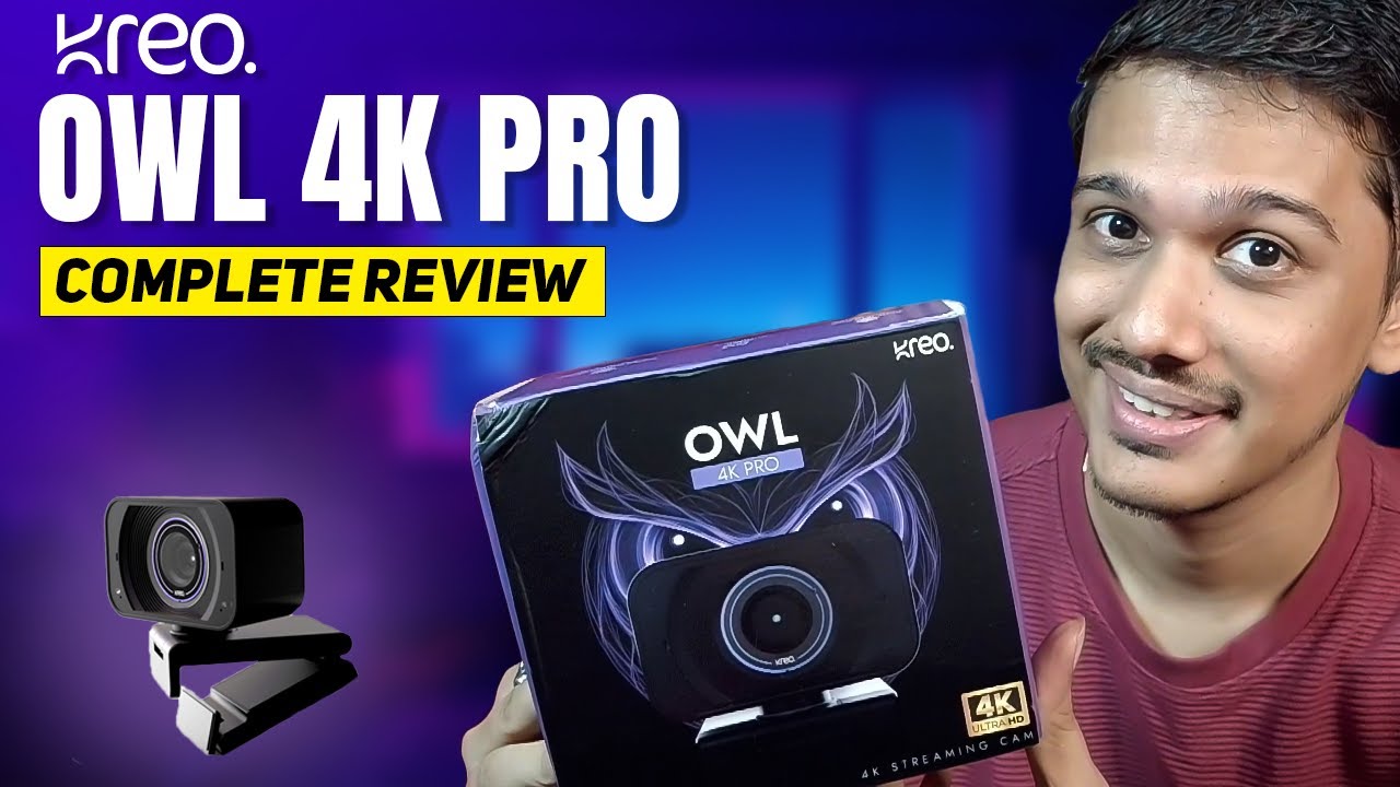 Best or Worst ? Kreo Owl 4K Pro Webcam Complete Review