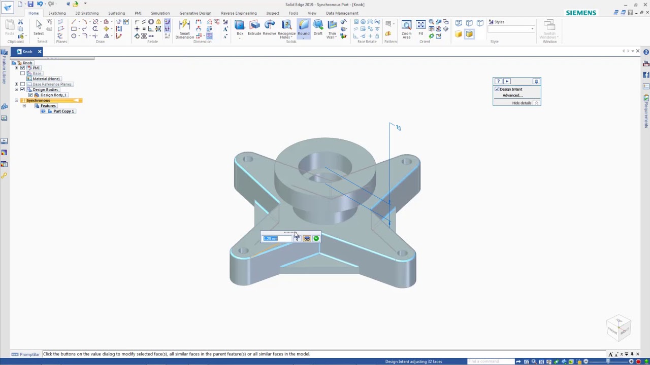 Solid Edge Community Training - Editing Imported Parts