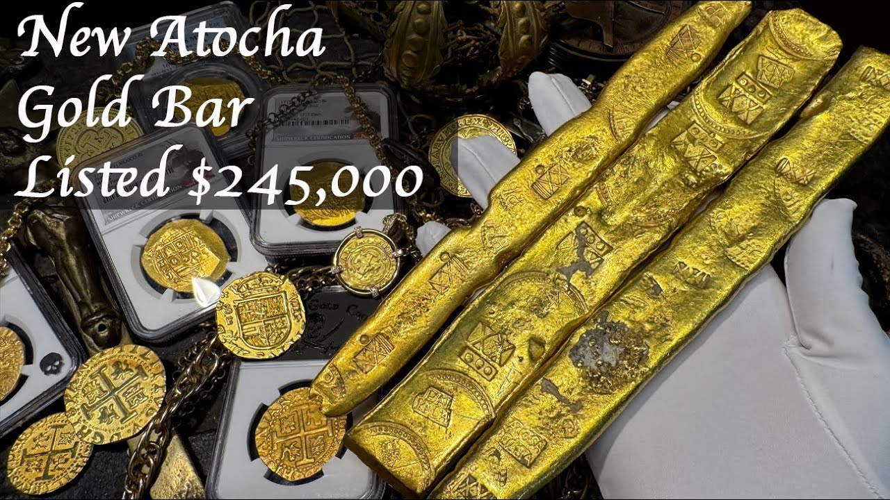 $245,000 UNBOXING 3RD ATOCHA GOLD BAR SHIPWRECK TREASURE 1622 PIRATE GOLD COINS JOE & JR BISSELL