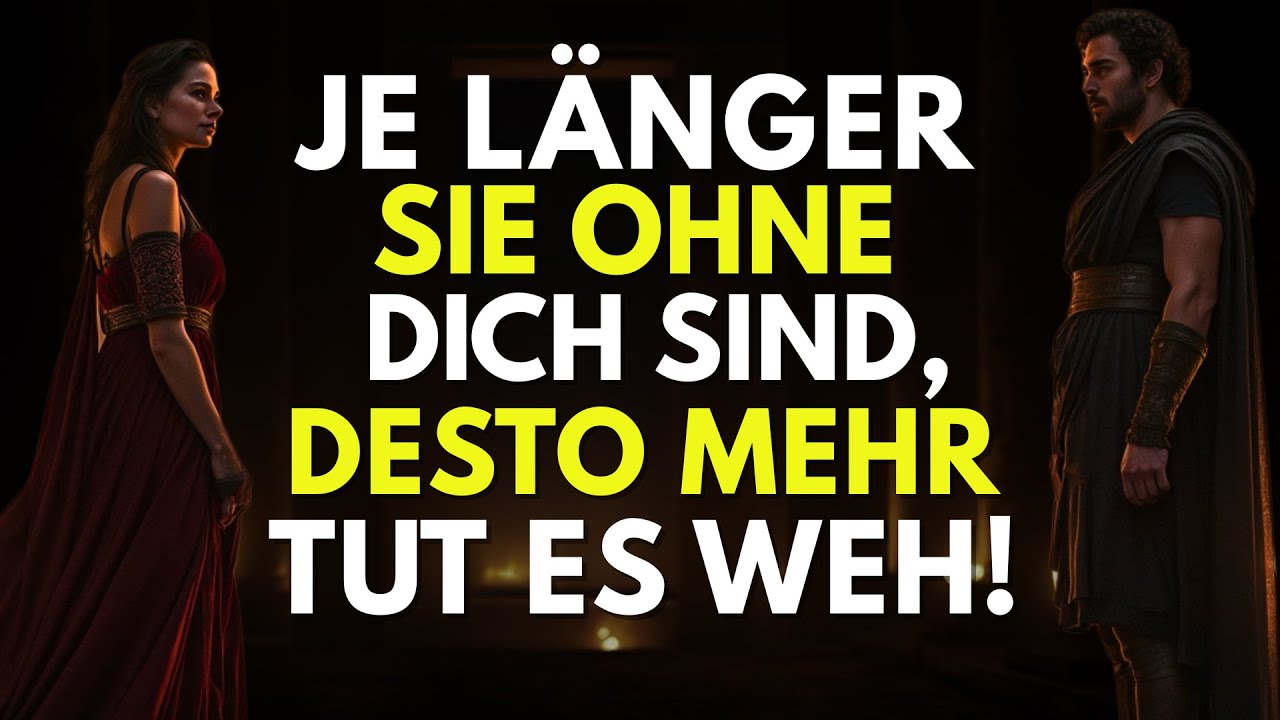 Lass Die Zeit sie Zerstören: Je Länger sie Ohne Dich Sind, Desto Mehr Tut Es Weh | Stoizismus