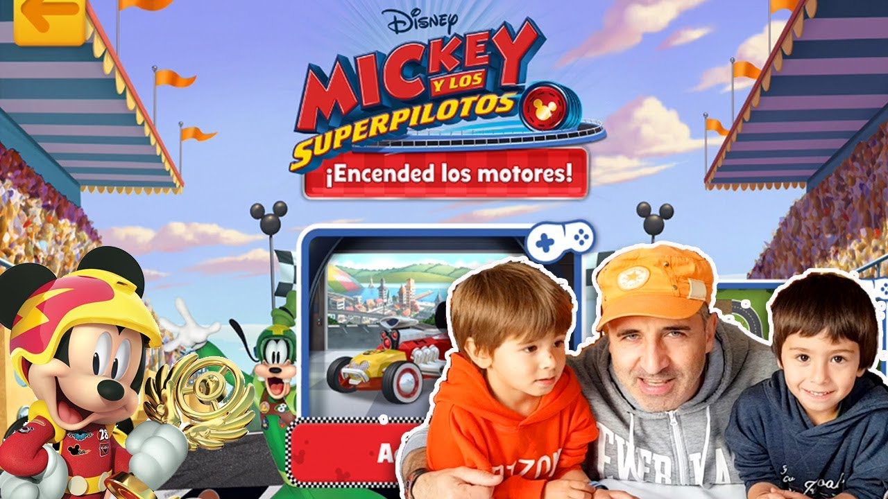 MICKEY Y LOS SUPER PILOTOS  Encended los Motores APP DISNEY JUNIOR