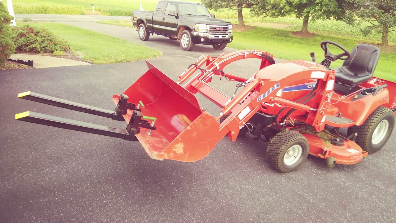 Update on Our Simplicity Legacy XL Tractor