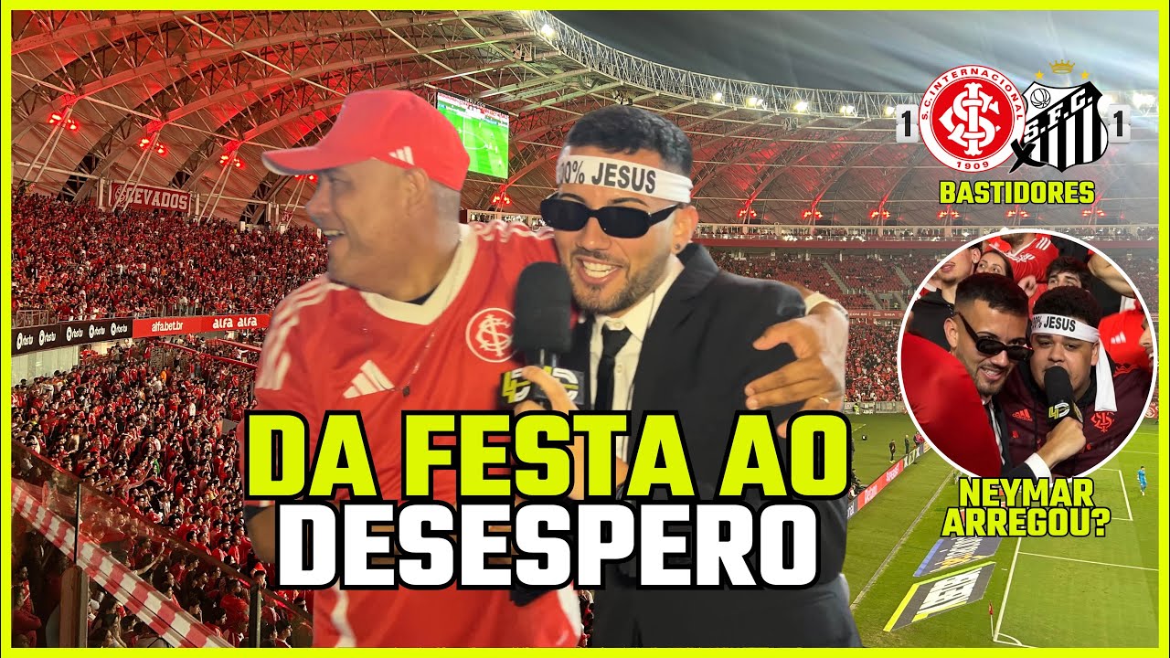 INTER 1x1 SANTOS, BASTIDORES BRASILEIR&Atilde;O 2025 👀 [FALA A&Iacute; 4D TV] 