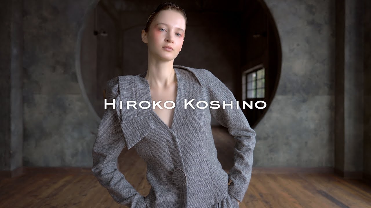 HIROKO KOSHINO 2022 A/W Collection | Rakuten Fashion Week TOKYO 2022 A/W