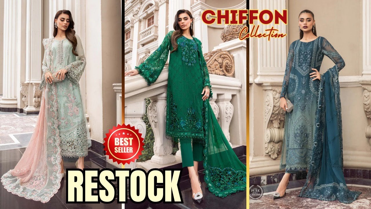 Maria. B 😍| Chiffon Collection 💯| Restocked 🔥🔥🔥