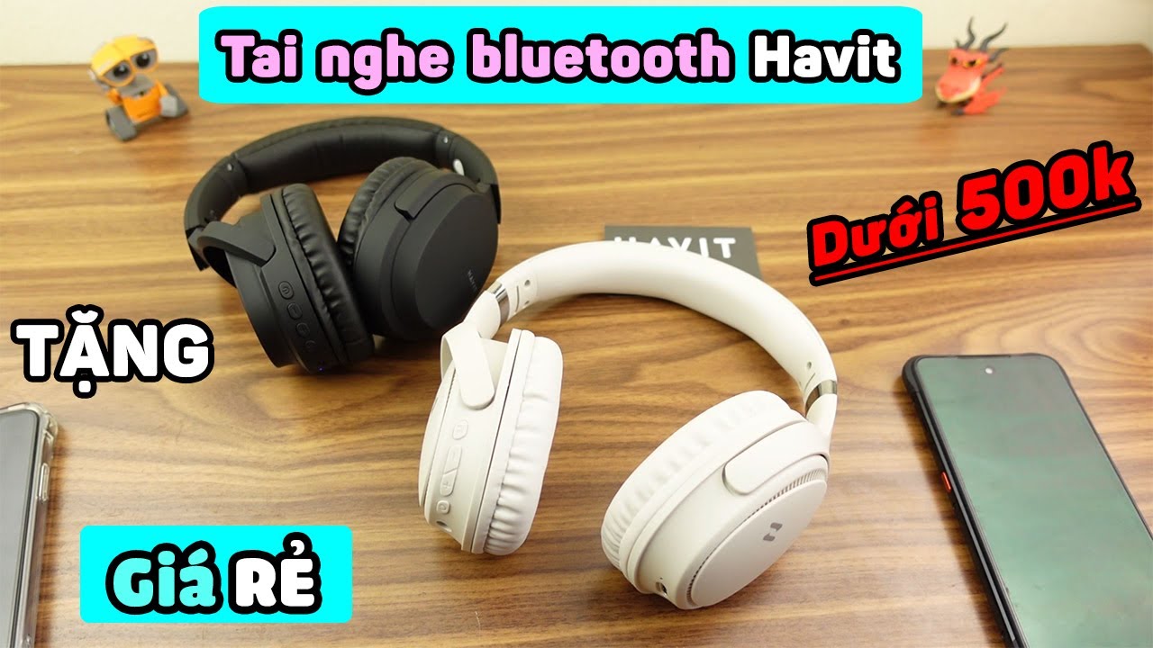 Review và tặng tai nghe bluetooth 5.3 mới nhất từ Havit | HAVIT H630BT và HAVIT i62