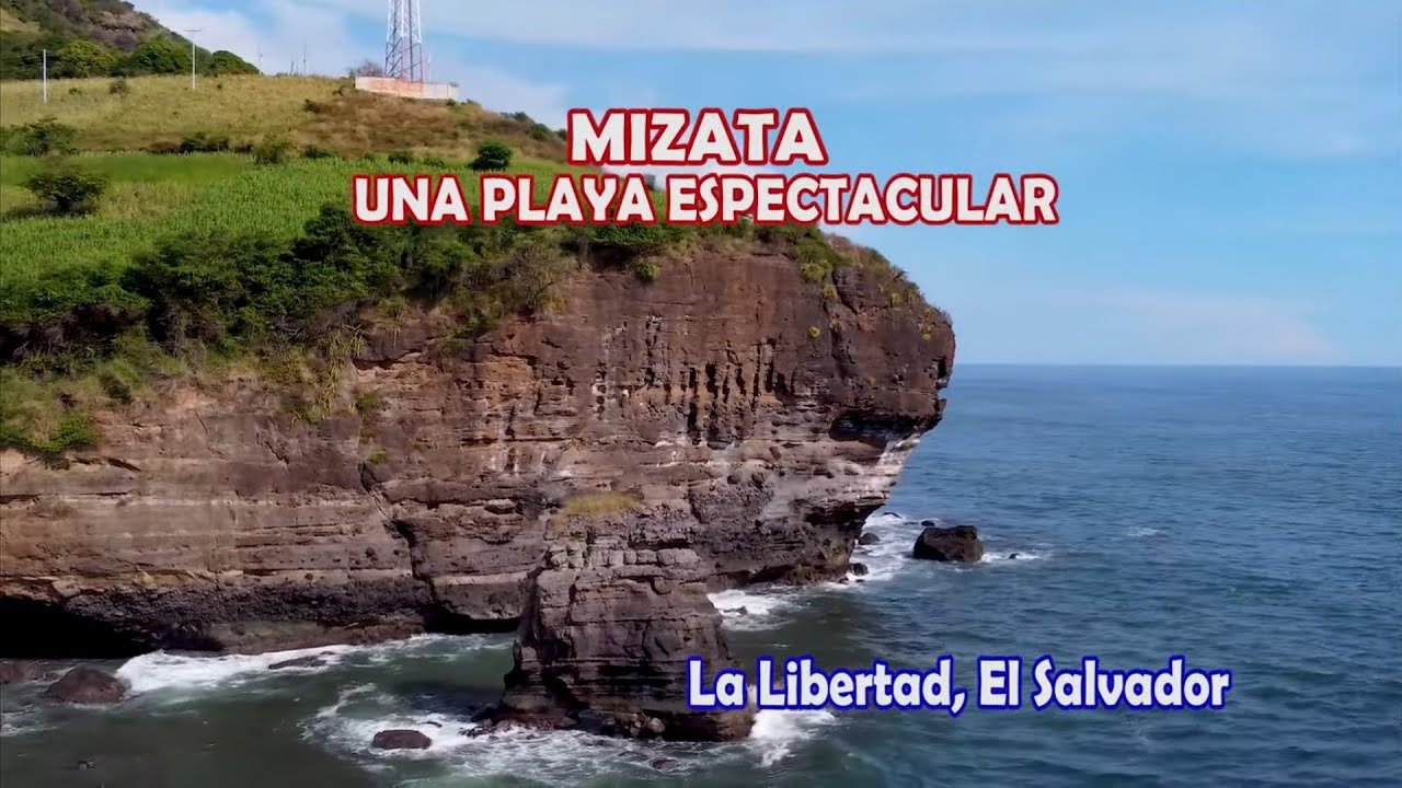 La Playa Mizata en La Libertad, EL SALVADOR
