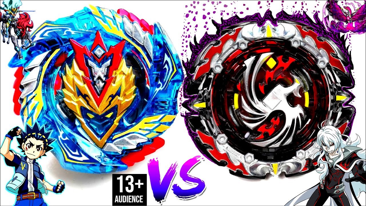 NEVER ANIME: Cho-Z Valkyrie Z.Ev vs Dead Phoenix 10.Fr -Valt vs Phi-Beyblade Burst Turbo Z Battle 49
