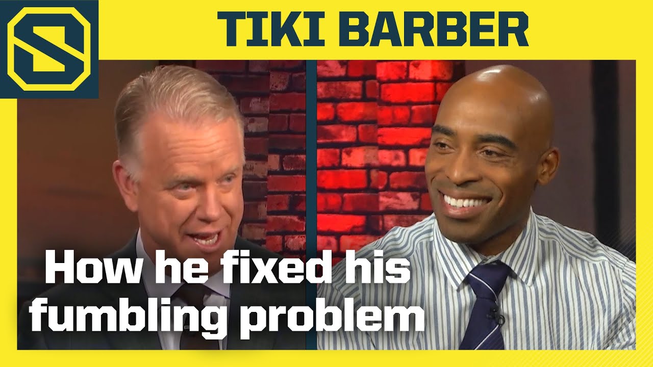 A technique tweak fixed Tiki Barber's fumbling problems