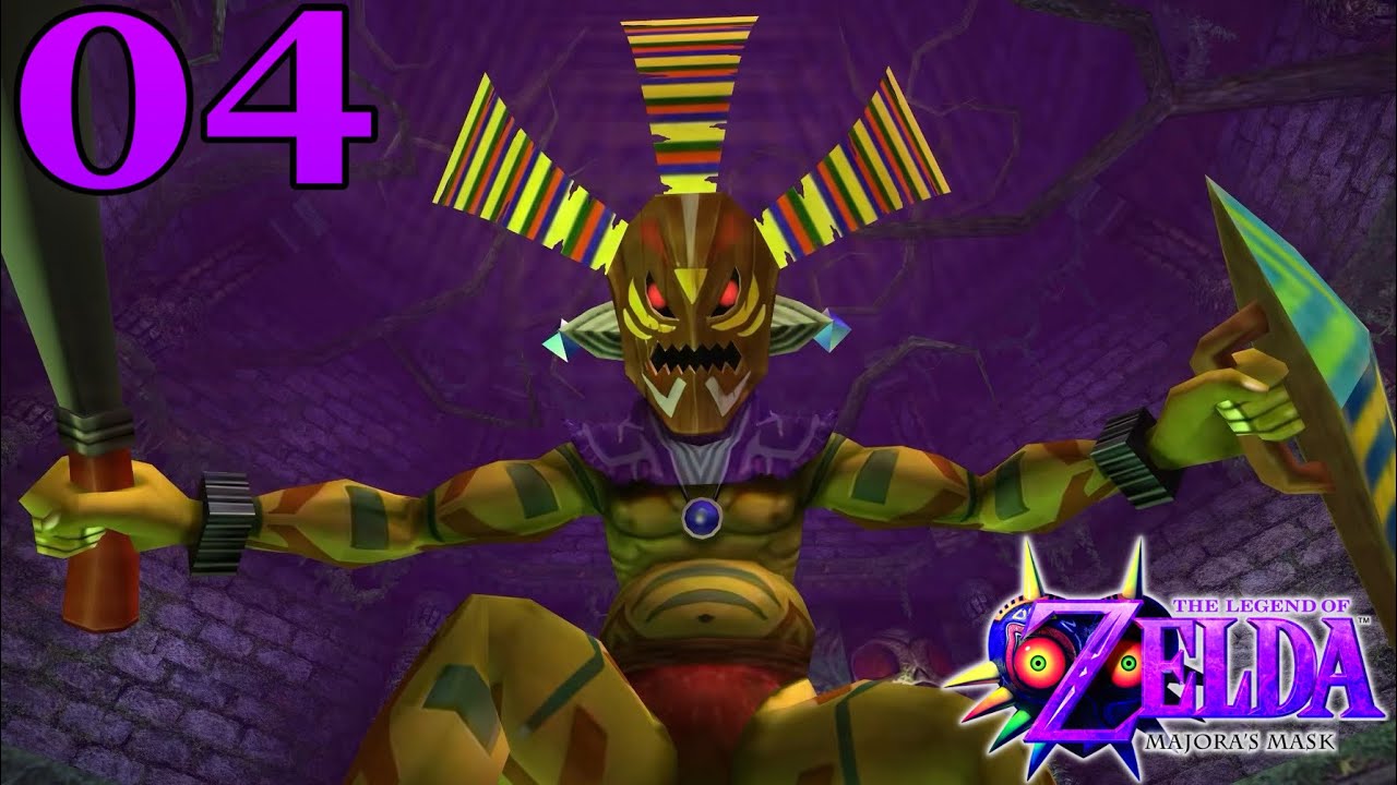 Zelda: Majora's Mask - Part 4 - Odolwa Boss Battle / The Woodfall Temple