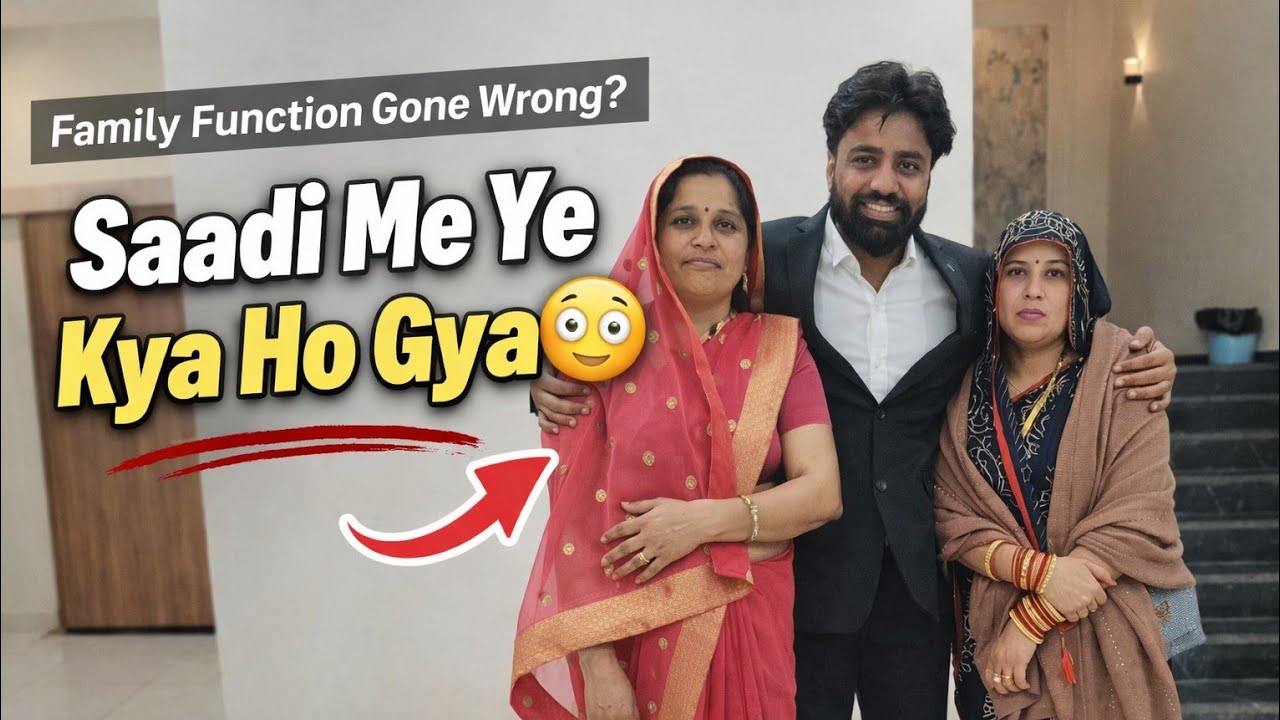Saadi me ye kya ho gya 😱😱|| Amanjadaunvlogs