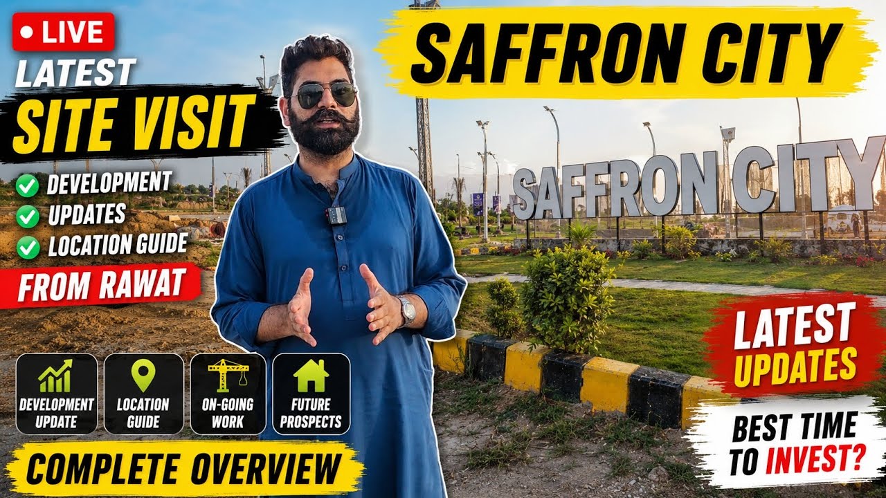 Saffron City Location Guide | Latest Site Visit | Development Updates 