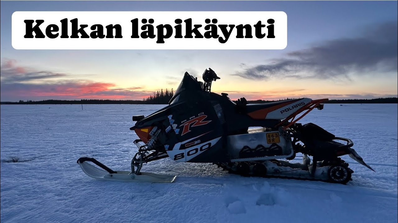 Polaris Pro-R 800 Rush kauden aloitushuolto