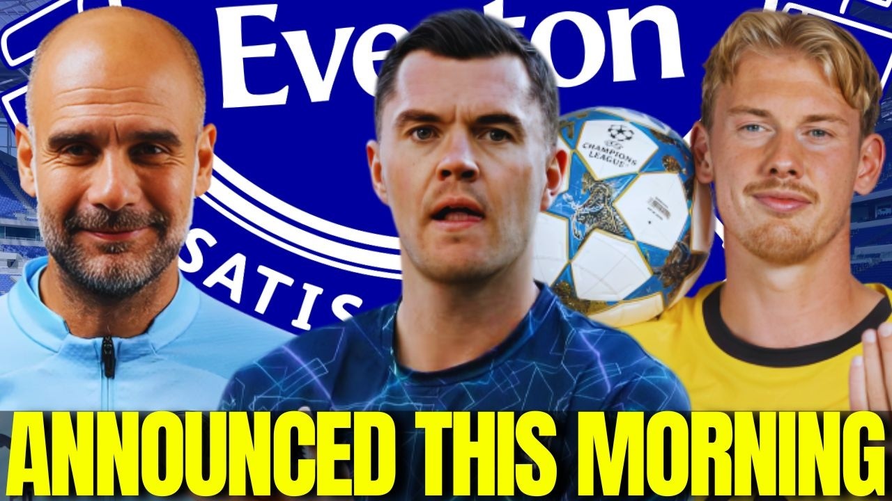 🚨 HAPPENED NOW! KEANE REPLACEMENT? PEP SURPRISE REFERENCE! BRANDT FOR FREE? EVERTON FC NEWS