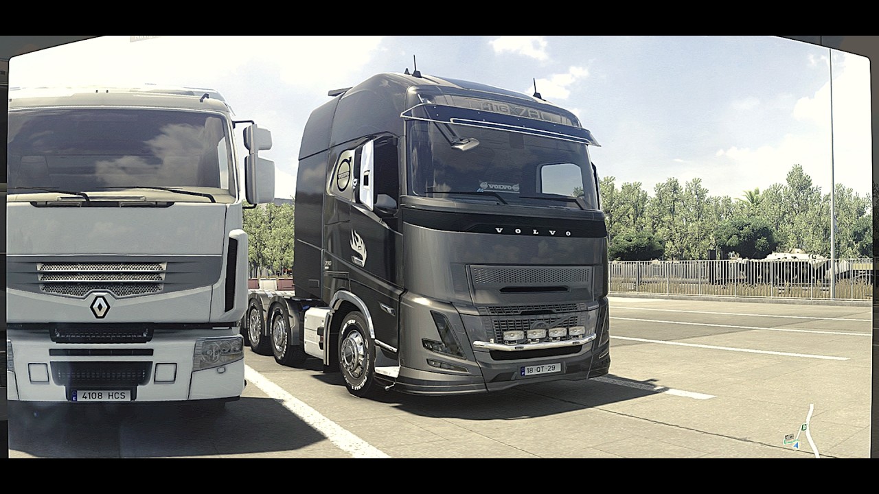 Long Way in New Truck (Volvo )🚛🚛 Realistic Graphic ReShade FX