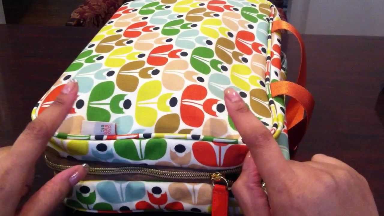 Orla Kiely Weekender Bag for Planner Storage
