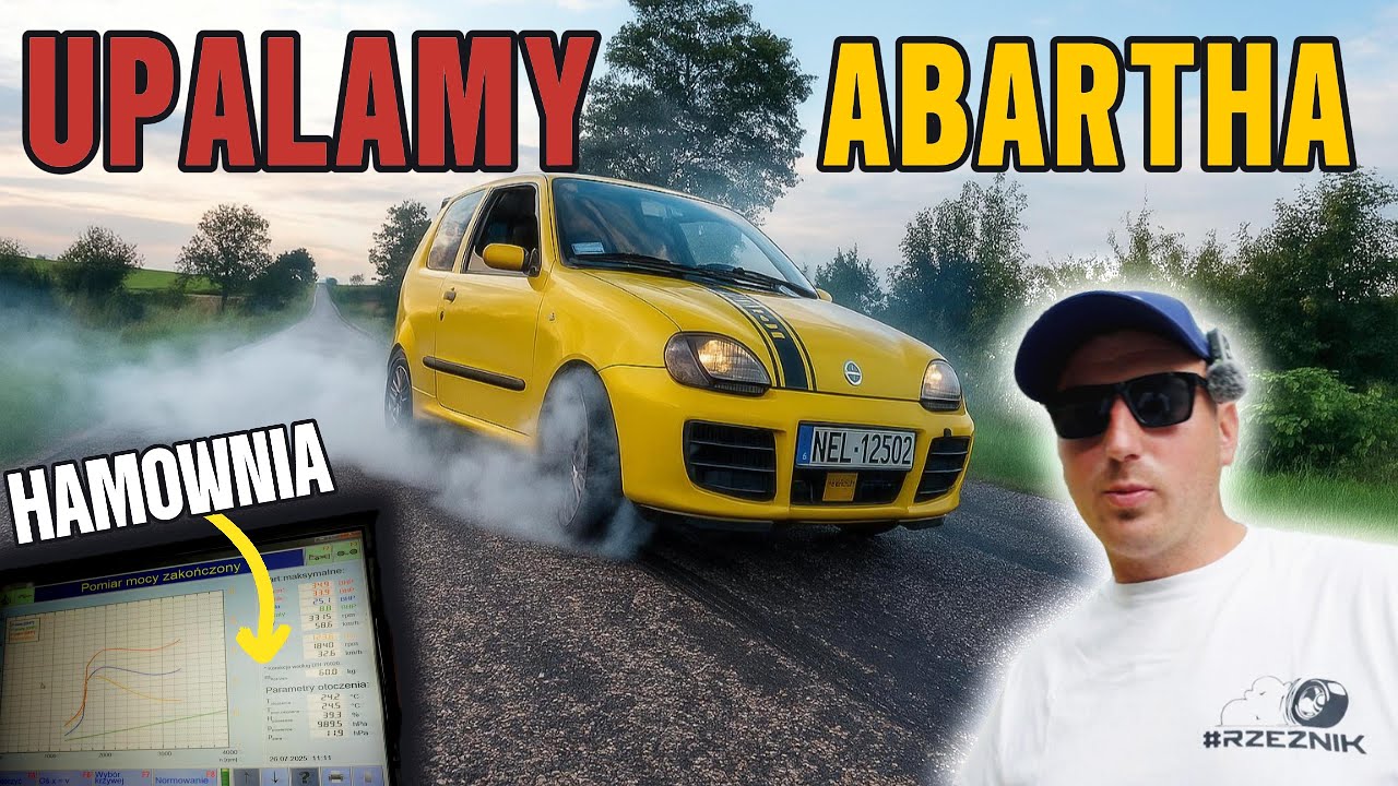 Bierzemy Abartha na hamownie | Ile TURBO dało mocy? + Upalanie