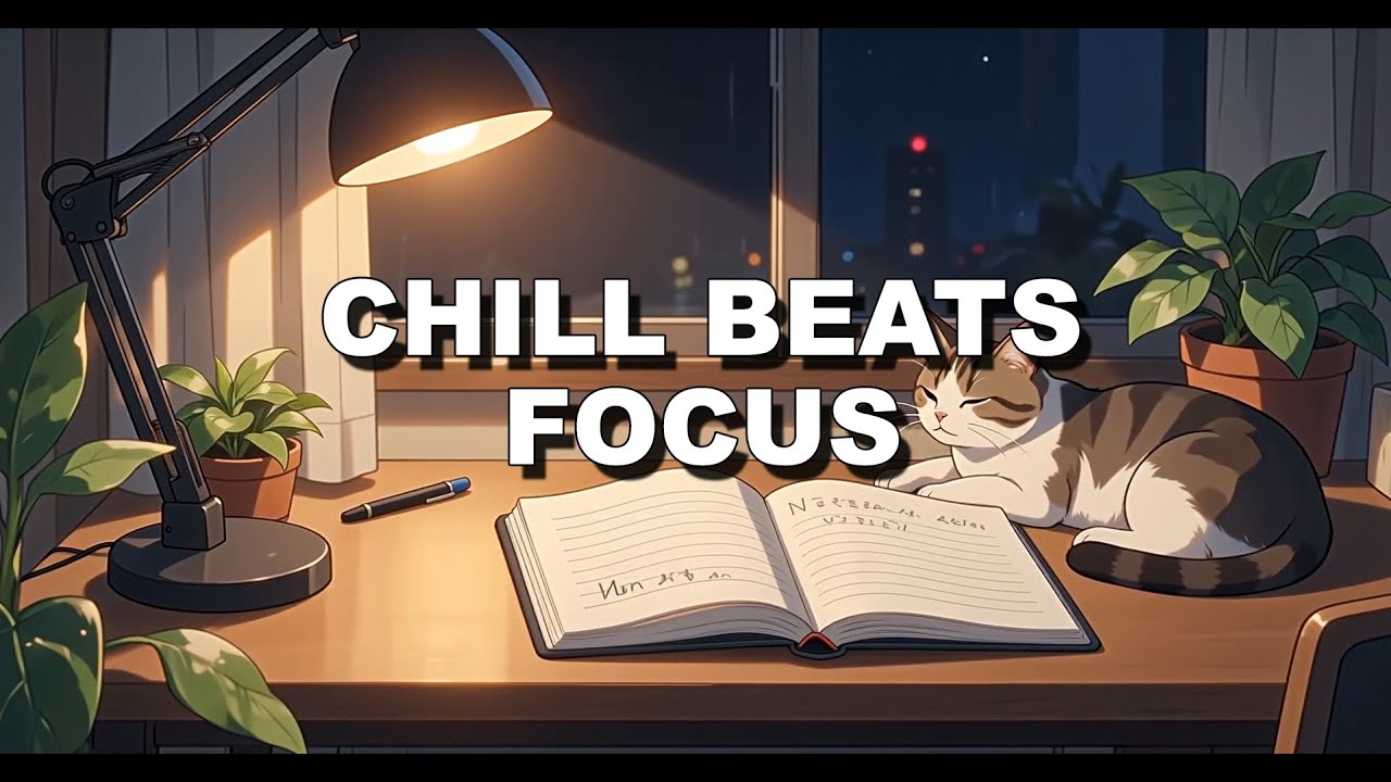 Chill Beats for Lo-Fi 🌙 Relaxing LoFi Hip Hop to Study, Work & Focus