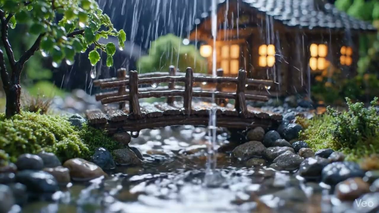 Heavy Rain in a Miniature World