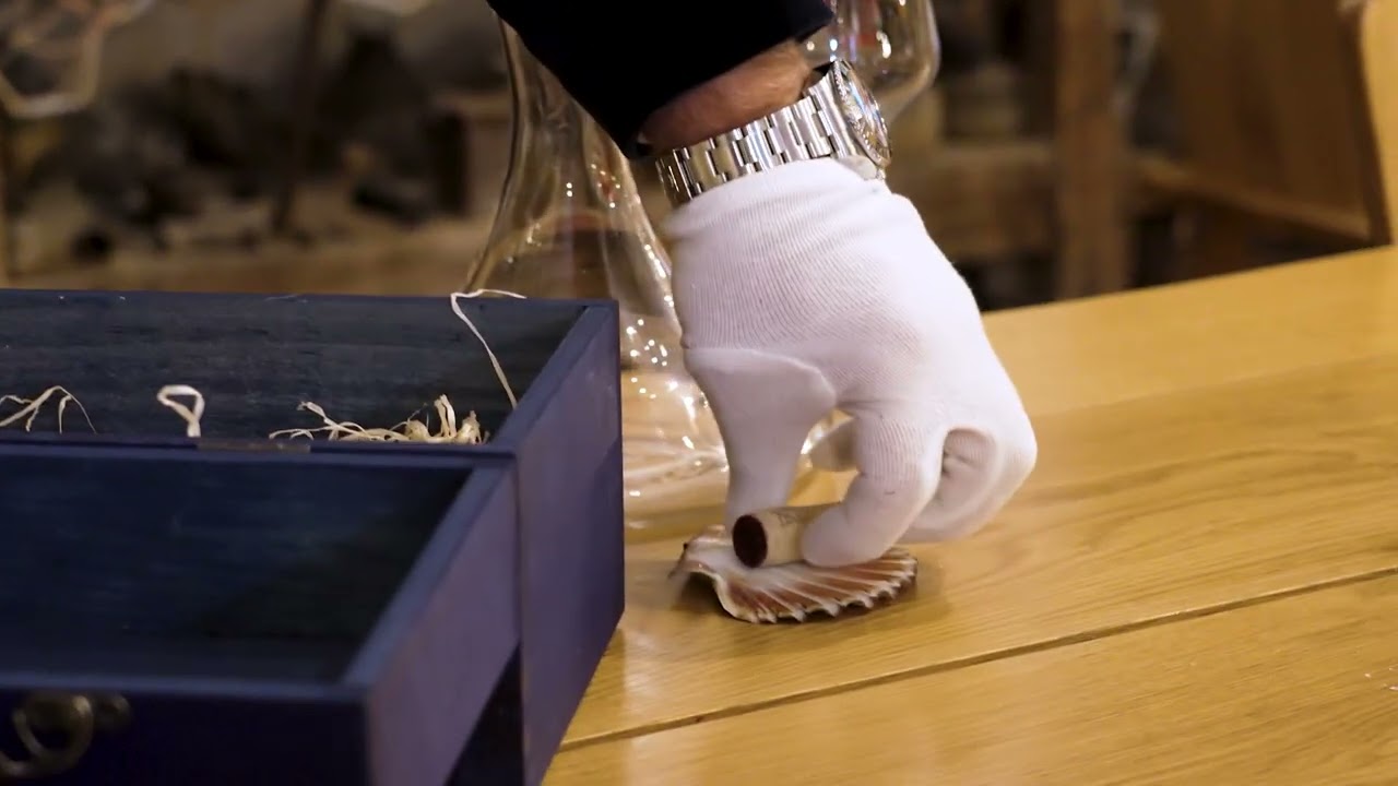 From Sea to Glass: The Art of Decanting an Edivo Amphora