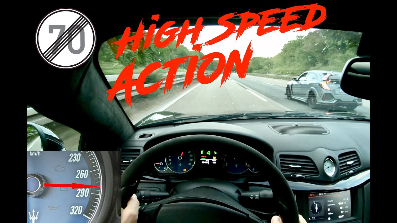 MASERATI GT VS. HONDA CIVIC TYPE R ||| SOUND ||| ACCELERATION ||| AUTOBAHN IDIOTS ||| TUNNEL TERROR