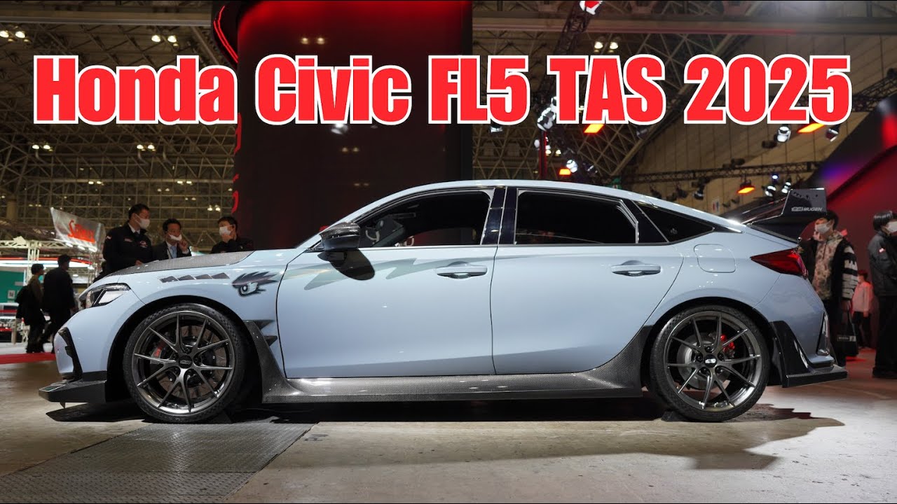 All Honda Civic FL5 Line Up Tokyo Auto Salon 2025!