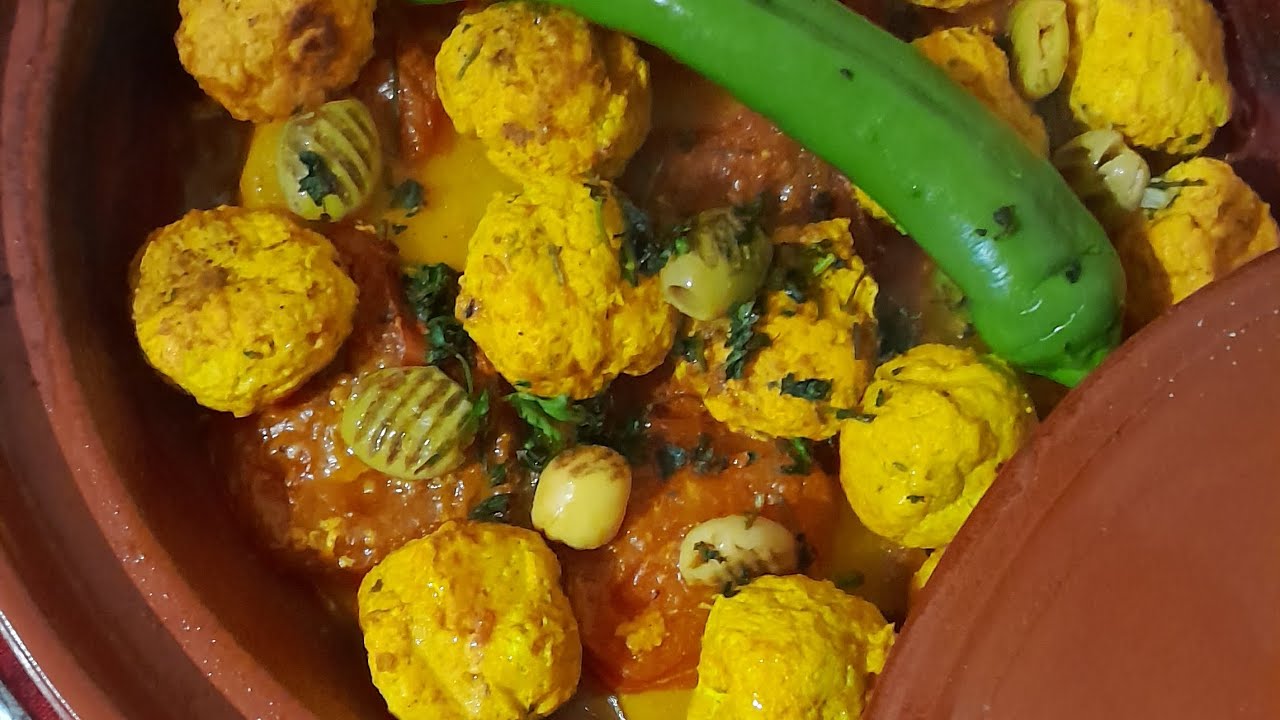 طاجين كريات الدجاج اللذيذة😁🫠😋