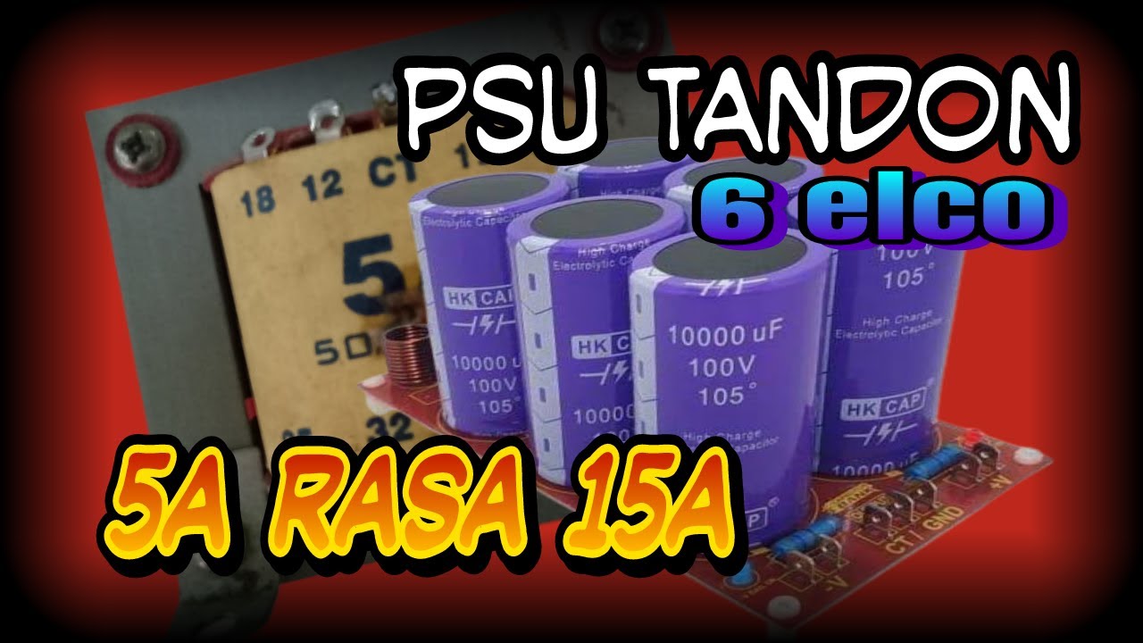 Modif PSU dengan PSU TANDON