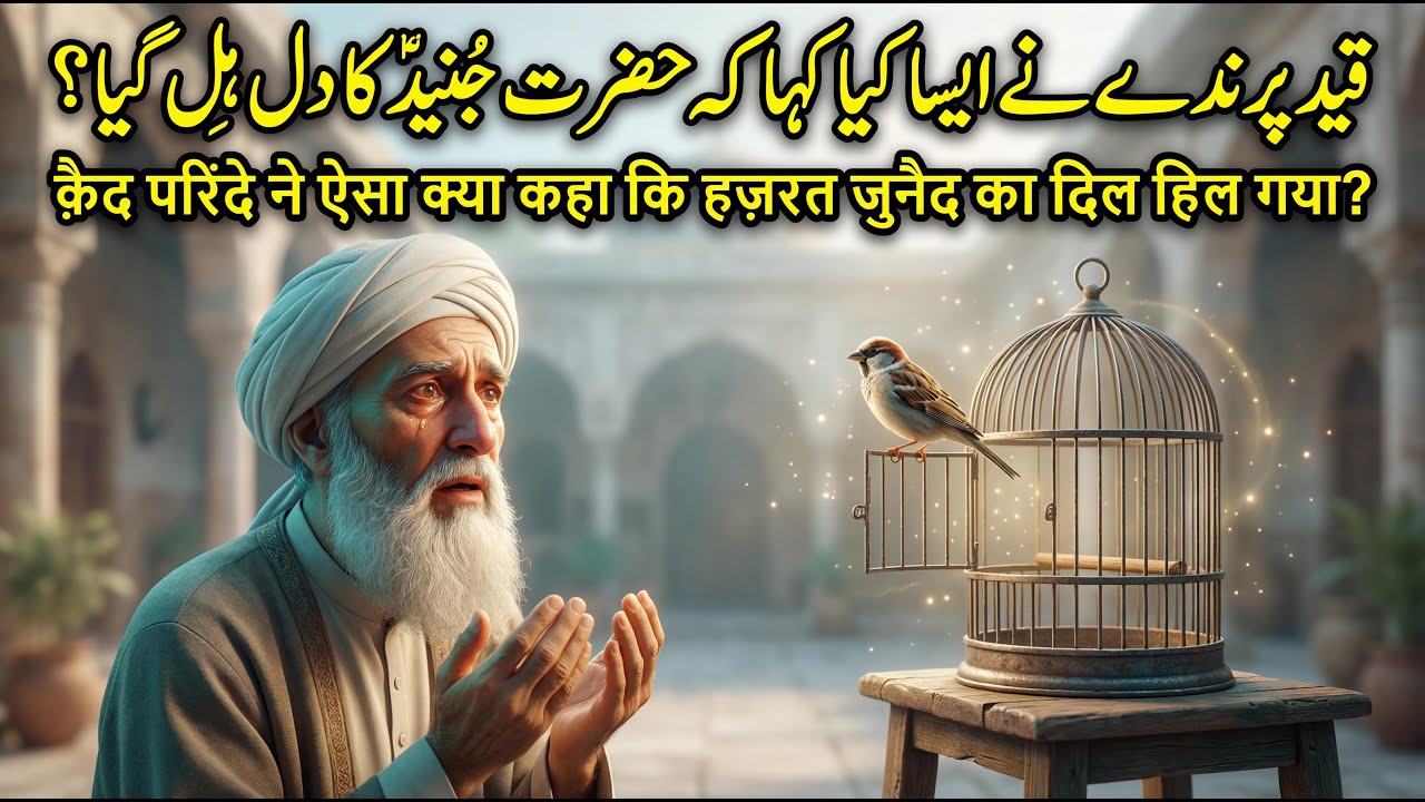 Hazrat Junaid Baghdadi ki Dil Hila Dene Wali Kahani | Parinda aur Zikr-e-Ilahi | Islamic Waqia